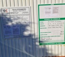 Affichage DP et Permis demolir