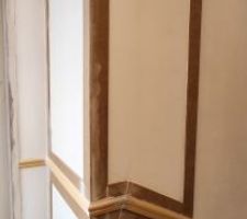 Mise en place moulures