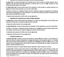 R&egrave;glement PLU