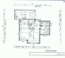 Plan du rez de chaussée