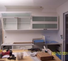 Installation de la cuisine