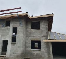 Ecran de toiture posé