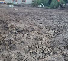 D&eacute;but du terrassement