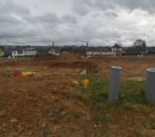 D&eacute;but de construction des voisons est