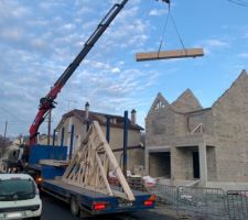 Notre charpente tradi !