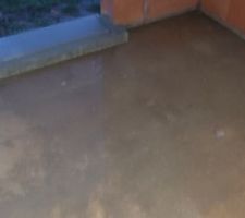 Marre d'eau Humidité sur hourdis
