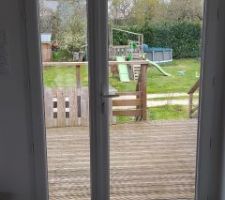 Porte d'entr&eacute;e d&eacute;finitive pos&eacute;e