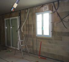 Les cable et tuyau pour la clim!