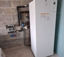 Installation de la pompe à chaleur
