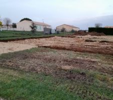 Début du chantier ce jour.