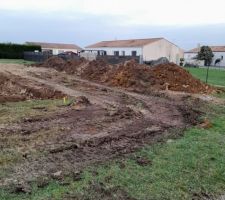 Début du chantier ce jour.