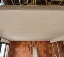 Plafond en plâtre