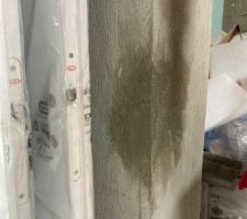 R&eacute;paration faite de la poutre