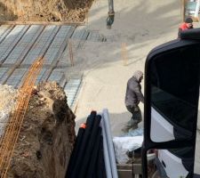 Work in Progress pour la dalle