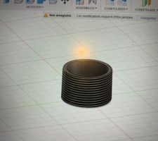 Conception d'une pièce dans Fusion360
