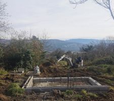 Construction de notre station de phyto&eacute;puration