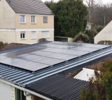 Installation photovoltaïque de 8.2kw avec batterie en autoconsommation sans réinjection