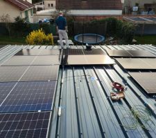 Installation photovoltaïque de 8.2kw avec batterie en autoconsommation sans réinjection