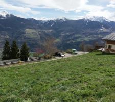 Vue du terrain sud-ouest