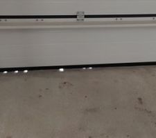 Jour visible dans le garage