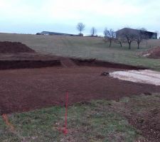 Terrassement en cours