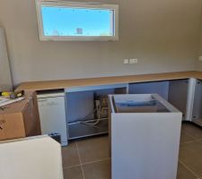 Cuisine - travaux en cours