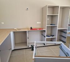 Cuisine - travaux en cours
