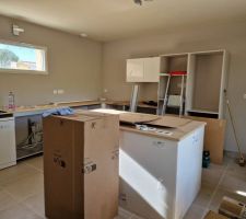 Cuisine - travaux en cours