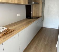 Cuisine sans les poignées