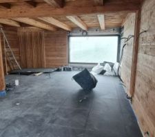 R+1 carrelage terminé
