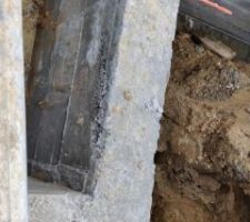 Poursuite élévation vide sanitaire sur longrines