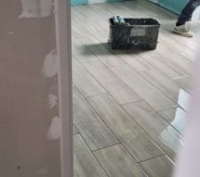 Carrelage de la SdB
