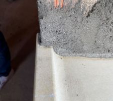 Pose des appuis et seuils 
Appuis de fen&ecirc;tre