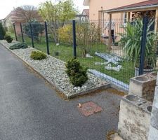 Installation du grillage