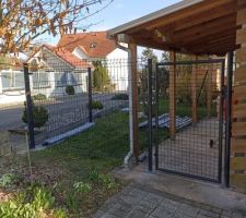 Installation du grillage