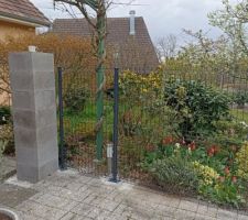 Installation du grillage