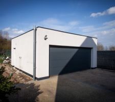 Photo de notre garage avant travaux