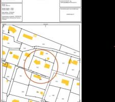 Parcelle 752 section C avant division de cella-ci