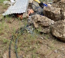 Déchets non retiré du terrain