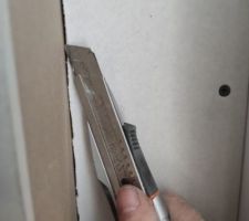 Quelques photos sur la création d'un tour de fenêtre.