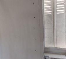 Quelques photos sur la création d'un tour de fenêtre.
