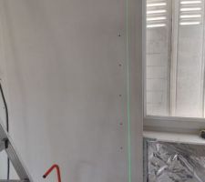 Quelques photos sur la création d'un tour de fenêtre.