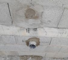 Erreur d'implantation des Bouches d'air du vide sanitaire. Ils ont &eacute;taient plac&eacute;s au dessus...