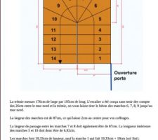 Plan de principe de l'escalier béton - CC-BY-NC-SA