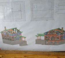 Plan des assemblages pour les tableaux et murs - CC-BY-NC-SA