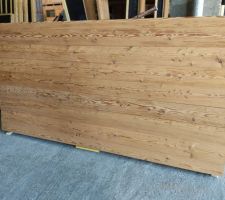 Bardage posé sur une section du mur Nord - CC-BY-NC-SA