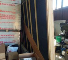 Mur avec diagonale de contreventement, recto - CC-BY-NC-SA