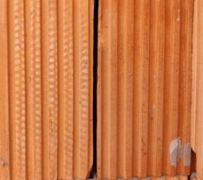 Certaines briques porotherm ont des jours importants