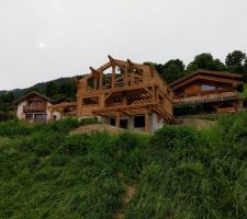 Élévation des murs terminée - CC-BY-NC-SA