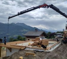 Pose de la semelle et de la terrasse - CC-BY-NC-SA